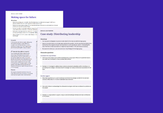 Program Delivery and Format - cohort-based human skills programs