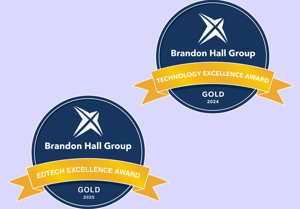 CrossKnowledge feiert doppelte Gold-Auszeichnung - Brandon Hall Group