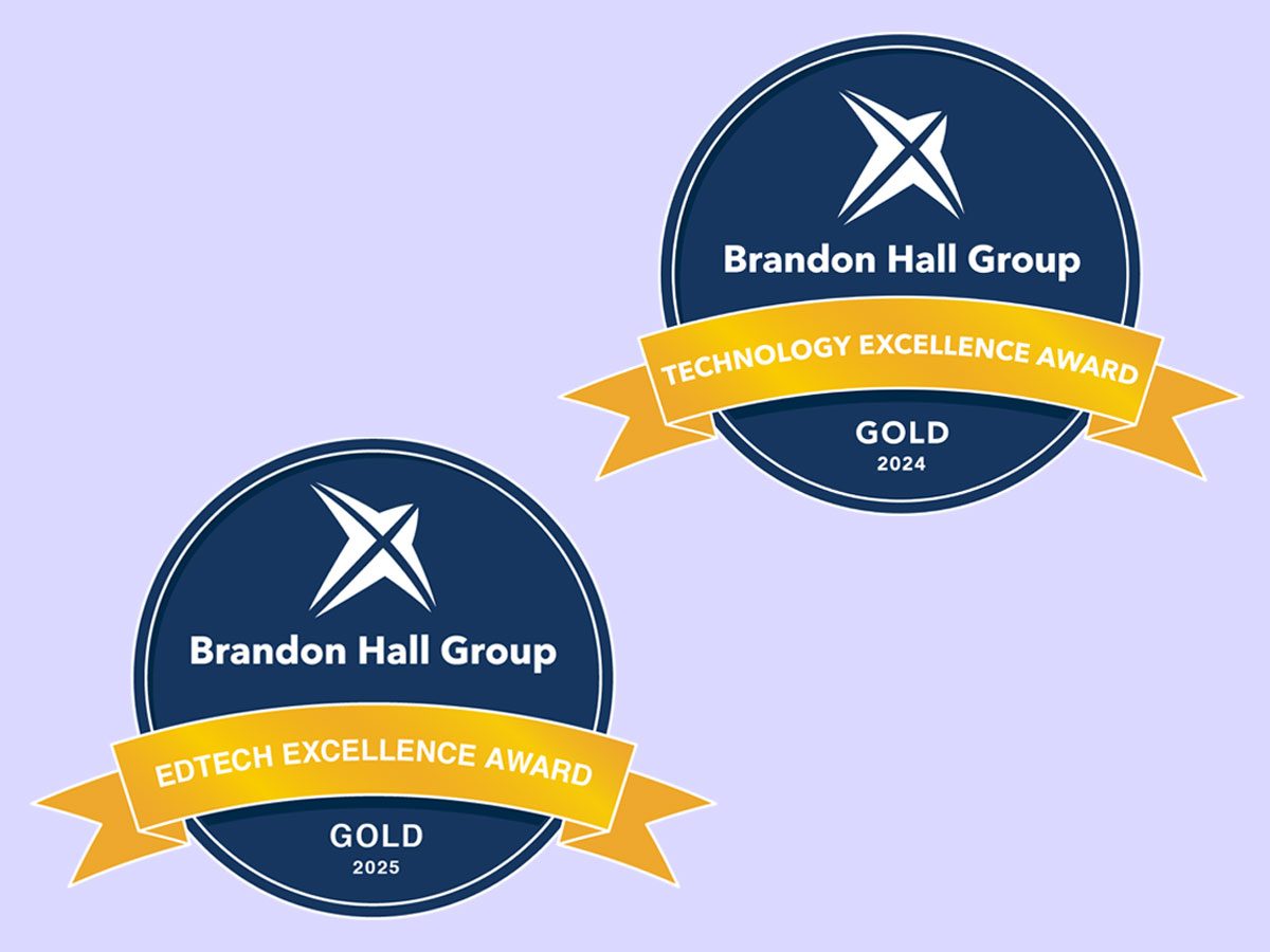 CrossKnowledge feiert doppelte Gold-Auszeichnung - Brandon Hall Group