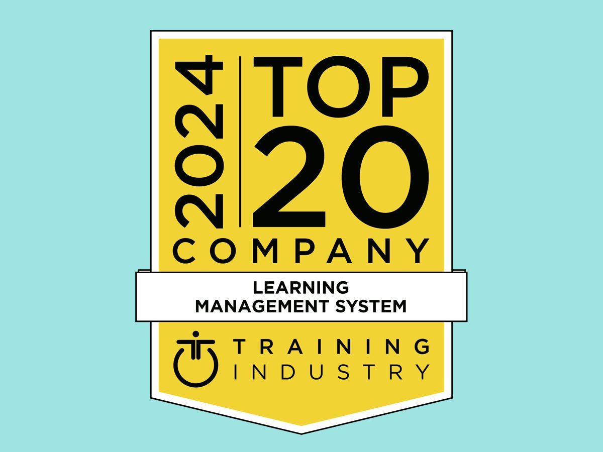 Training Industry Top20 LMS Award - 2024